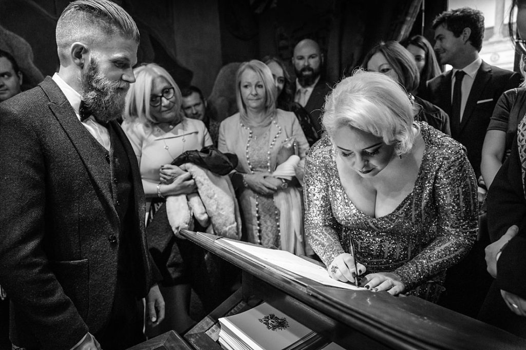 Natalia Cury wedding photography, civil wedding Copenhagen City Hall