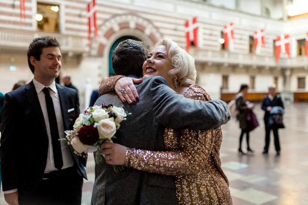 Natalia Cury wedding photography, civil wedding Copenhagen City Hall