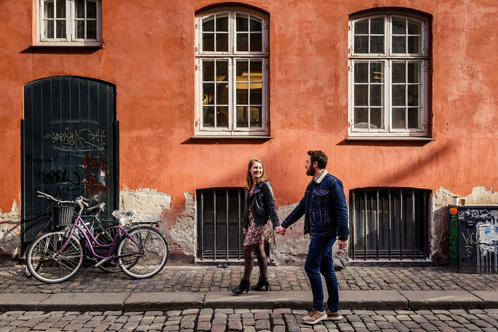 engagement photo shoot in Copenhagen, wedding photographer Natalia Cury