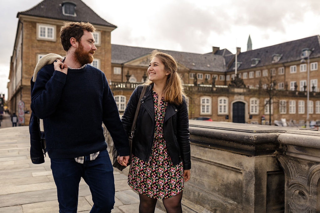 engagement photo shoot in Copenhagen, wedding photographer Natalia Cury