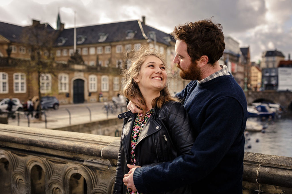 engagement photo shoot in Copenhagen, wedding photographer Natalia Cury