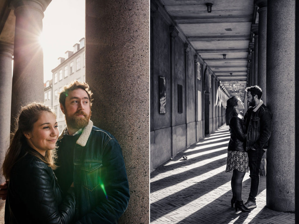 engagement photo shoot in Copenhagen, wedding photographer Natalia Cury