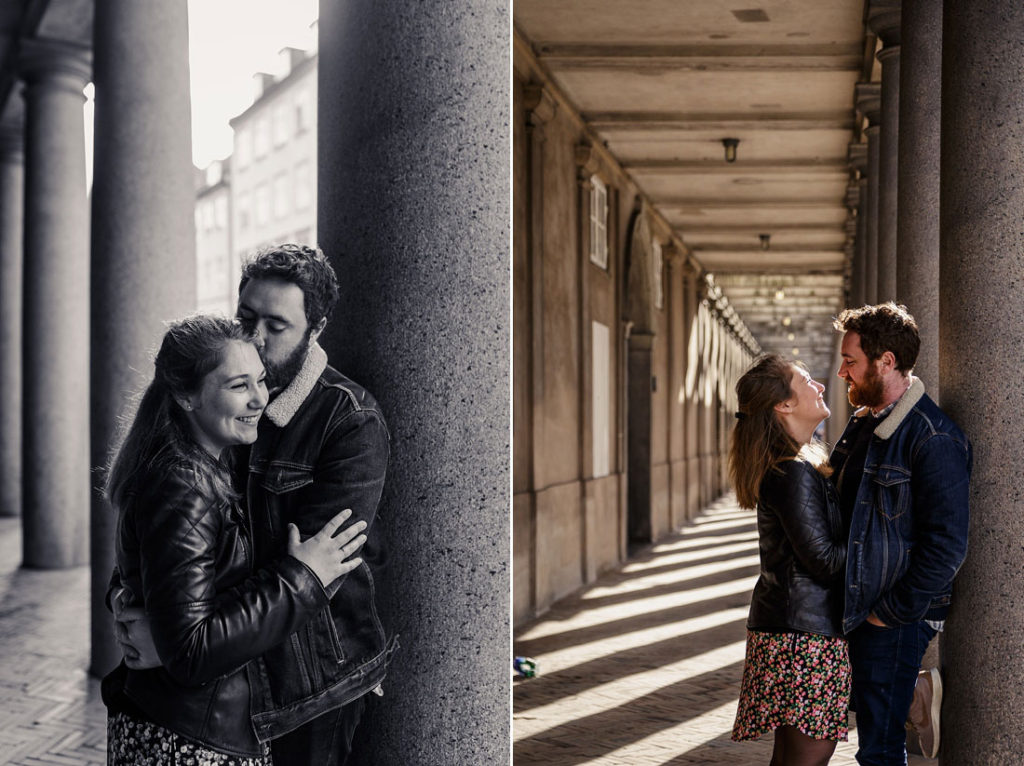 engagement photo shoot in Copenhagen, wedding photographer Natalia Cury