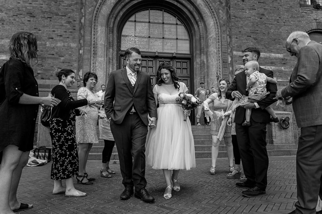 wedding at Copenhagen City Hall, wedding photography Copenhagen