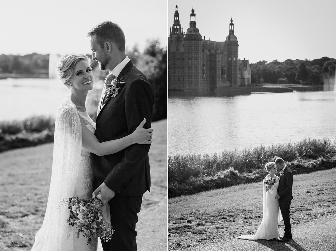 wedding photo shoot at Frederiksborg Castle, Natalia Cury wedding photographer