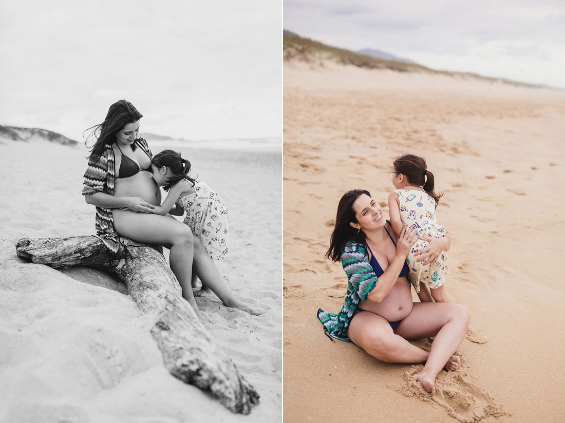 maternity shoot at the beach, Natalia Cury Copenhagen family photographer 