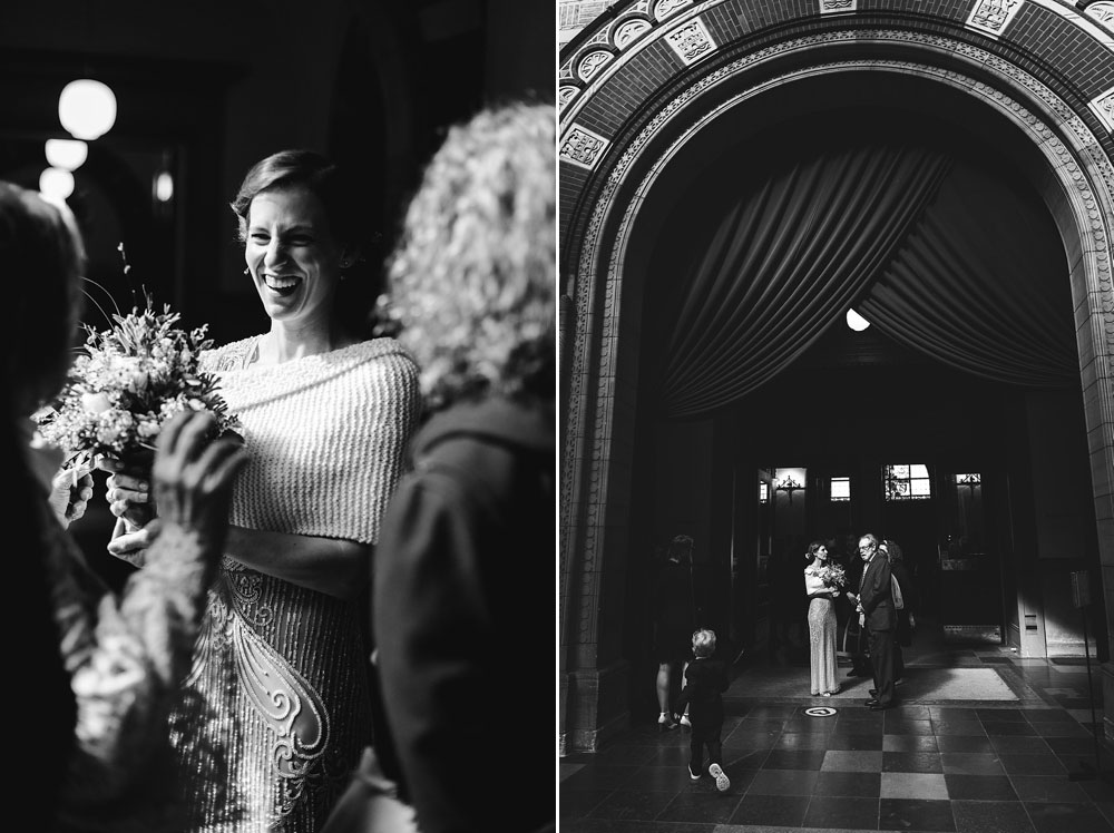 civil wedding at Copenhagen City hall