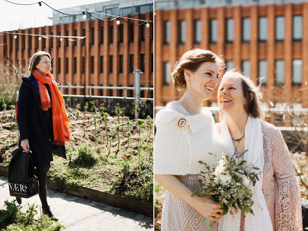 wedding reception at øster gro in Copenhagen