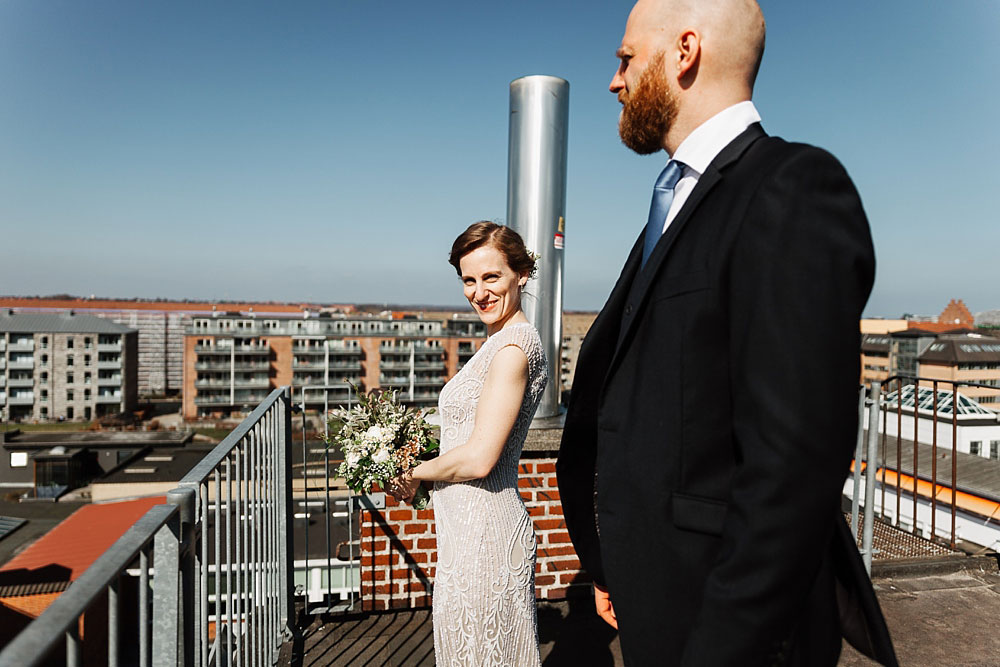 wedding reception at øster gro in Copenhagen