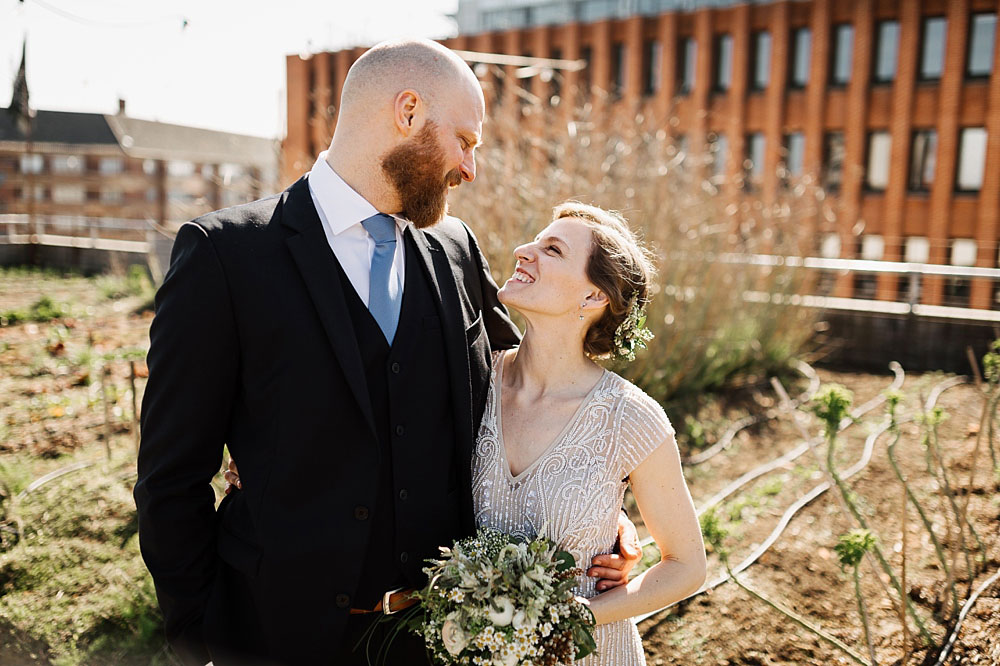 wedding reception at øster gro in Copenhagen