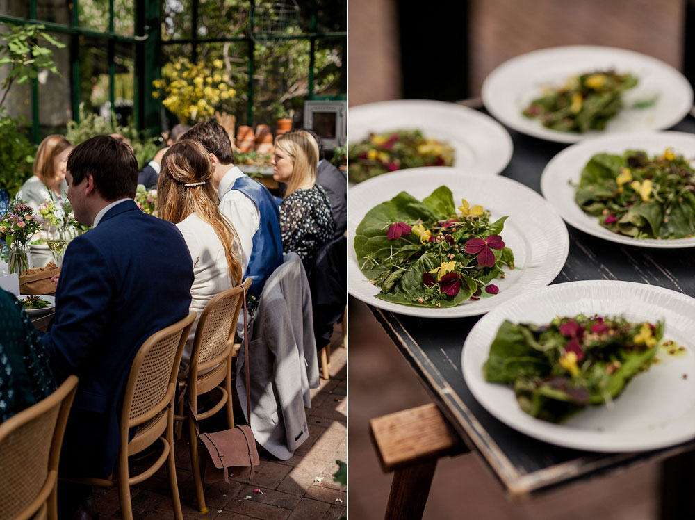 wedding reception at Gemyse, Tivoli, Copenhagen