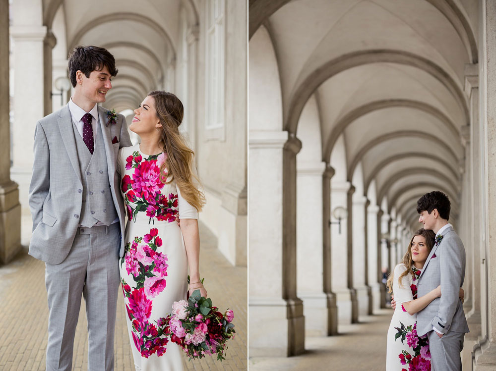 elopement photographer in Copenhagen, natural wedding photo by wedding photographer Natalia Cury