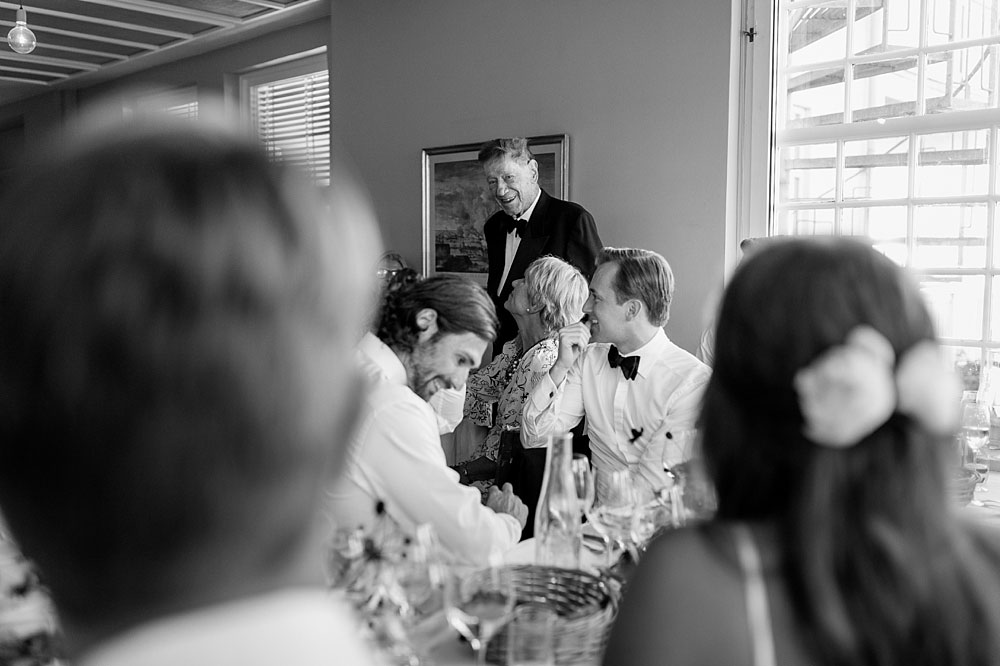 wedding reception at Helenekilde Bdehotel in Tisvildeleje, Denmark. Photos by Natalia Cury wedding photographer