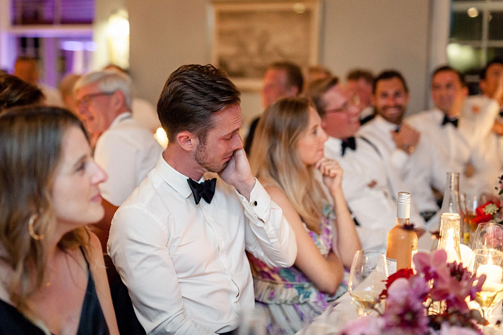 wedding reception at Helenekilde Bdehotel in Tisvildeleje, Denmark. Photos by Natalia Cury wedding photographer