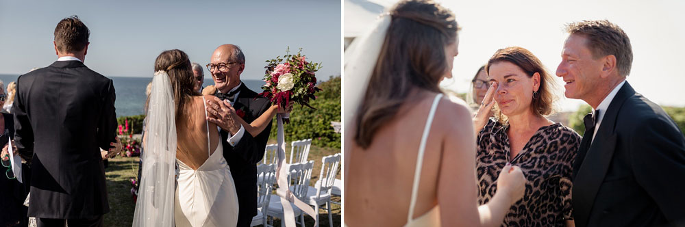 wedding reception at Helenekilde Bdehotel in Tisvildeleje, Denmark. Photos by Natalia Cury wedding photographer