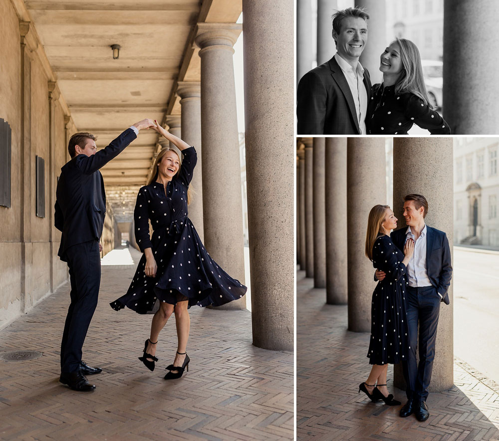 natural engagement photos in Copenhagen, photos by Natalia Cury wedding photography