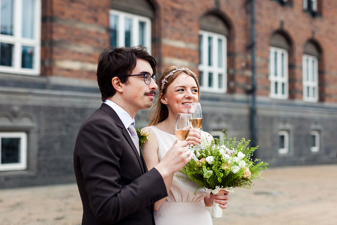 Elopement at Copenhagen City Hall