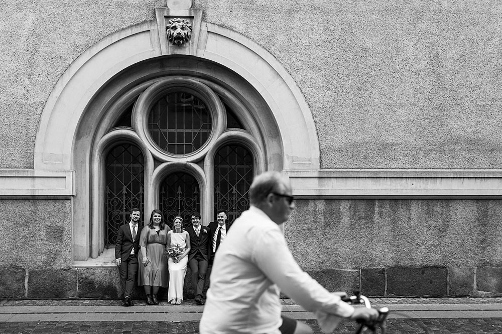 wedding at Copenhagen city Hall