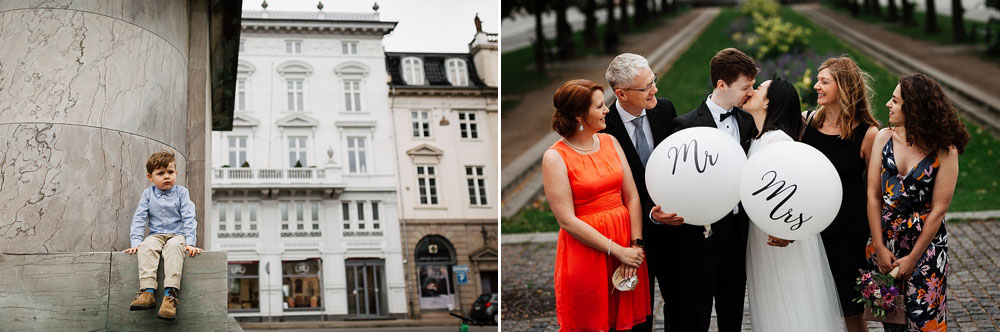 civil wedding in Copenhagen, natural wedding photos by Natalia Cury wedding photographer