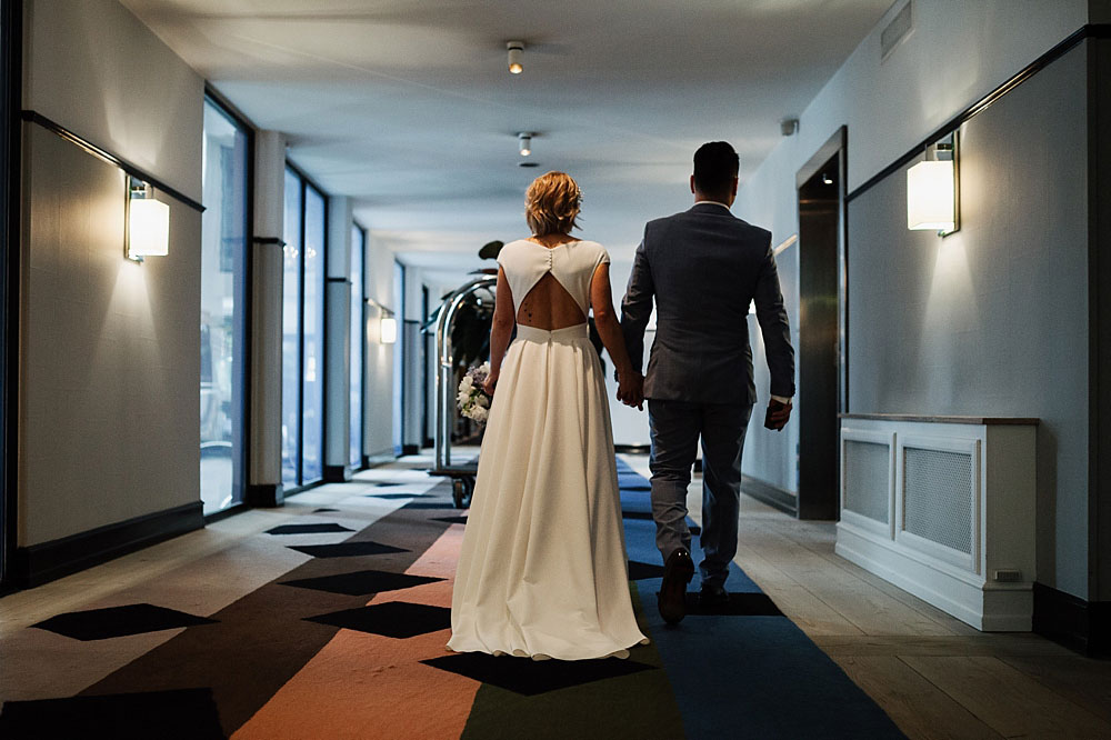 wedding photoshoot at Nimb Hotel in Copenhagen