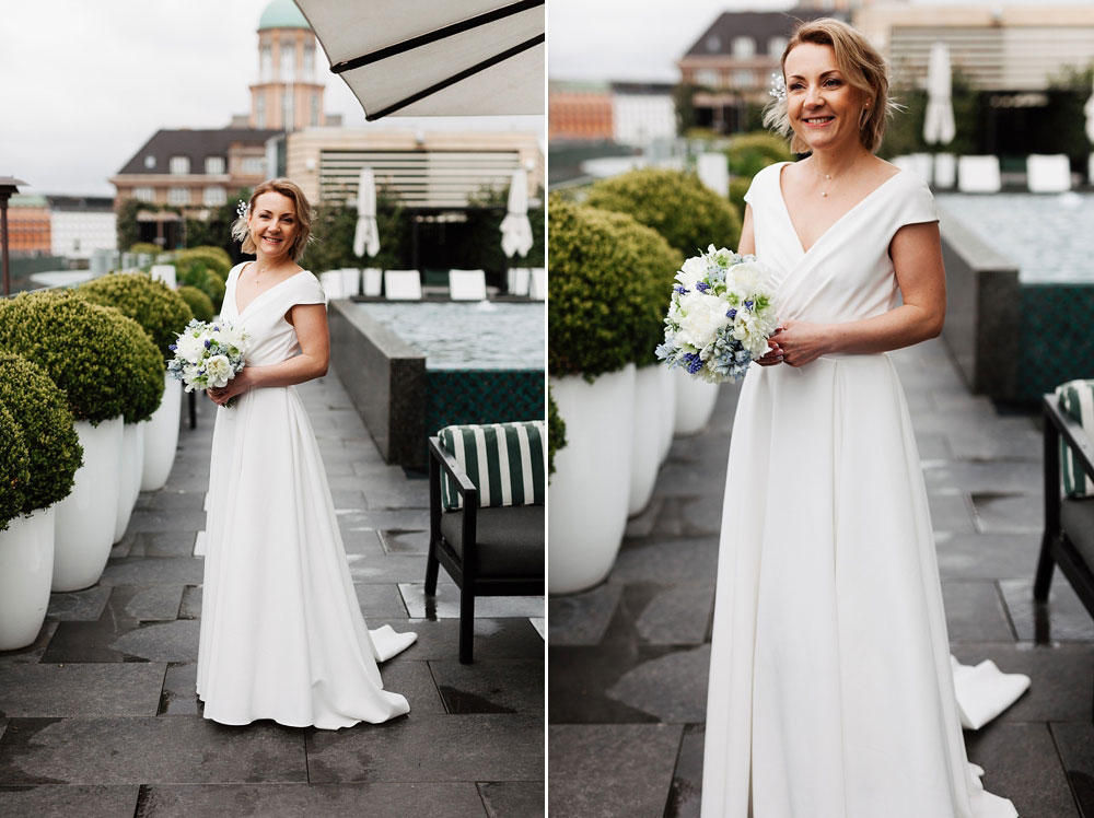 wedding photoshoot at Nimb Hotel in Copenhagen