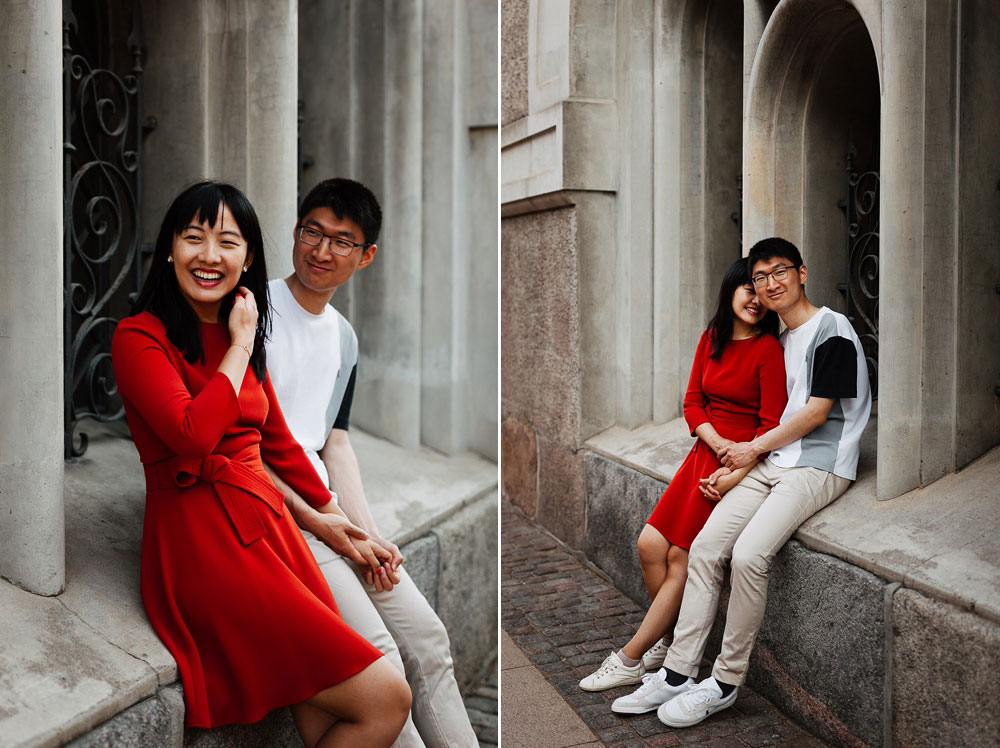 engagement photo shoot in Copenhagen