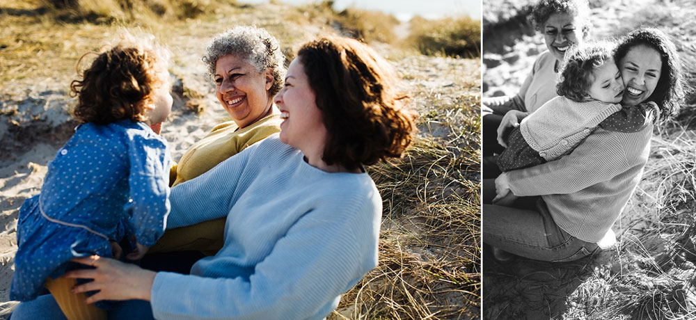 Mother's day photo session in Copenhagen. Natural and beautiful family portraits in Copenhagen.