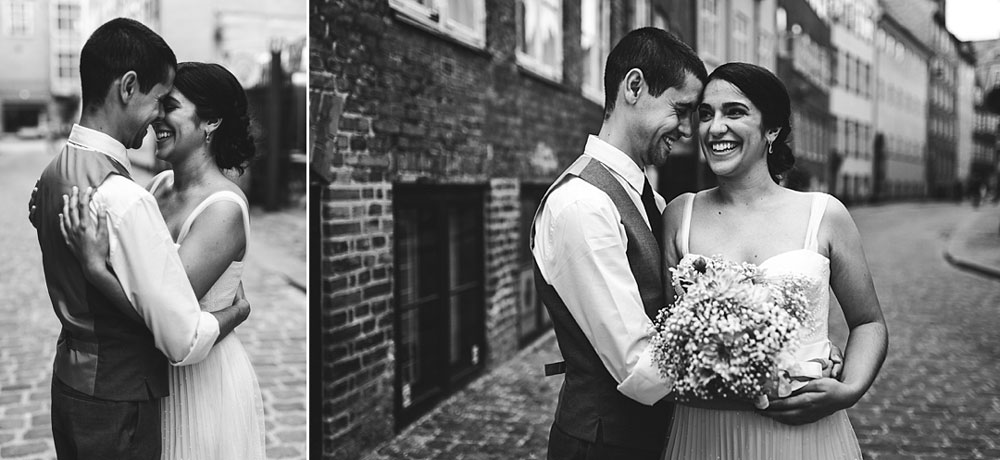 elopement in Copenhagen. Natural elopement photos by Natalia Cury wedding photographer