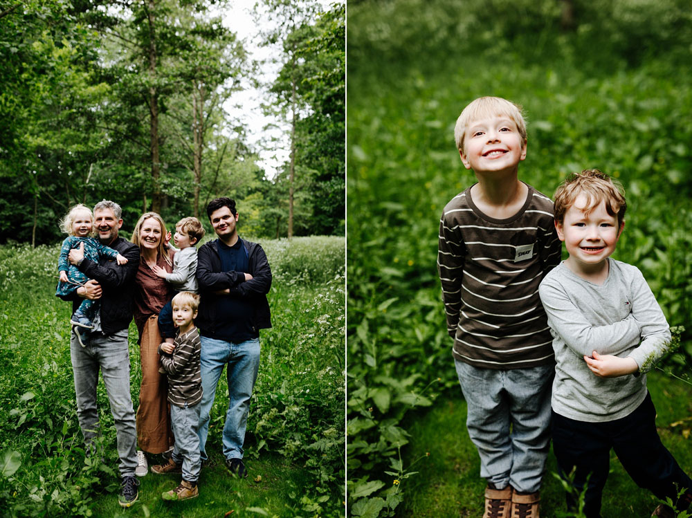 natural family photos in Copenhagen. Lifestyle family photo session in Frederiksberg Have