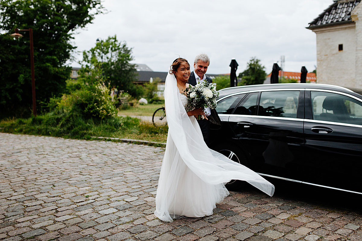 wedding at restaurant 56 grader in Copenhagen