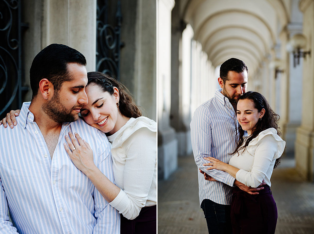 engagement photoshoot in Copenhagen, natural engagement photos by Natalia Cury photographer