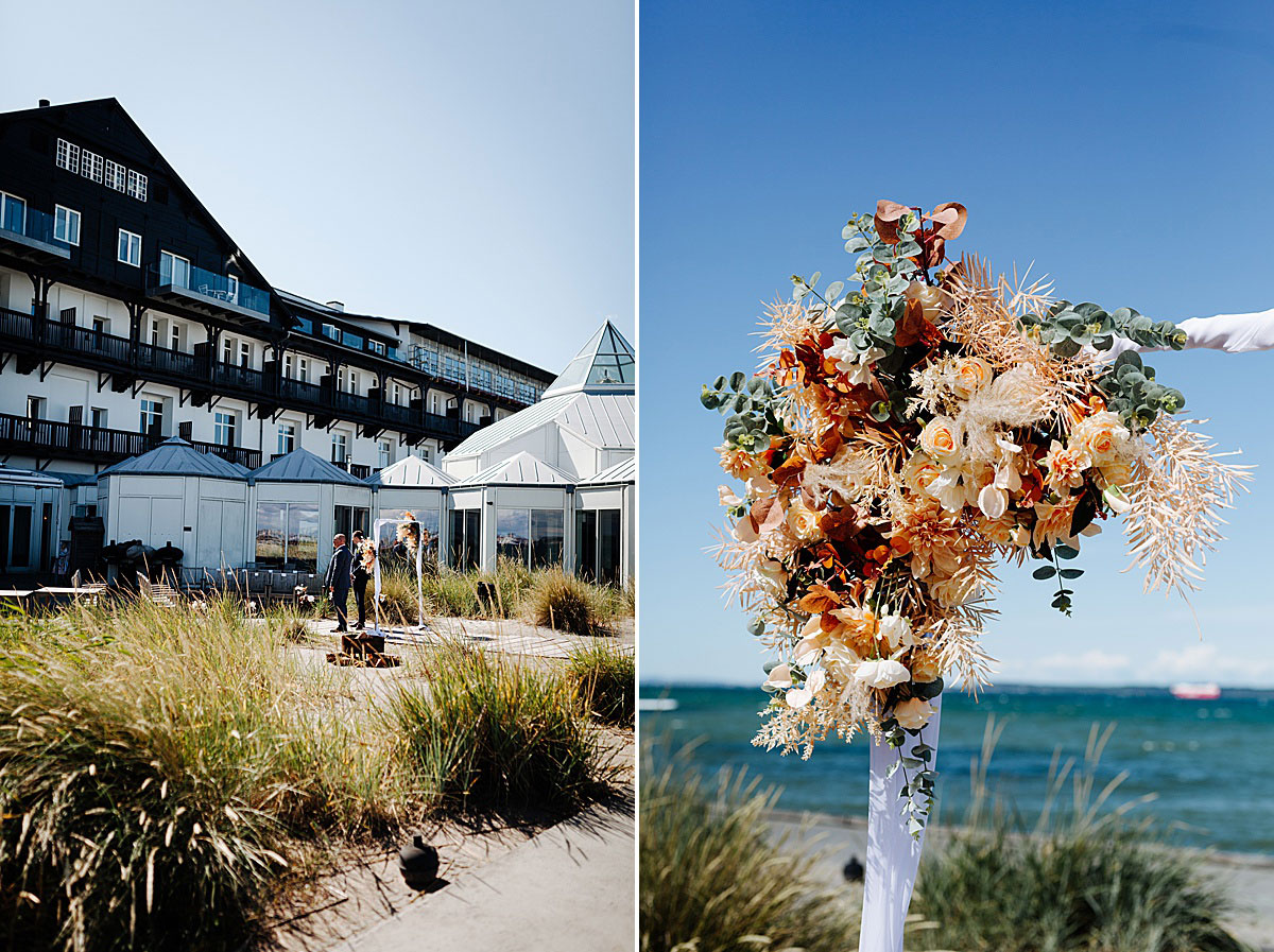 wedding location in Denmark, Marienlyst Strandhotel