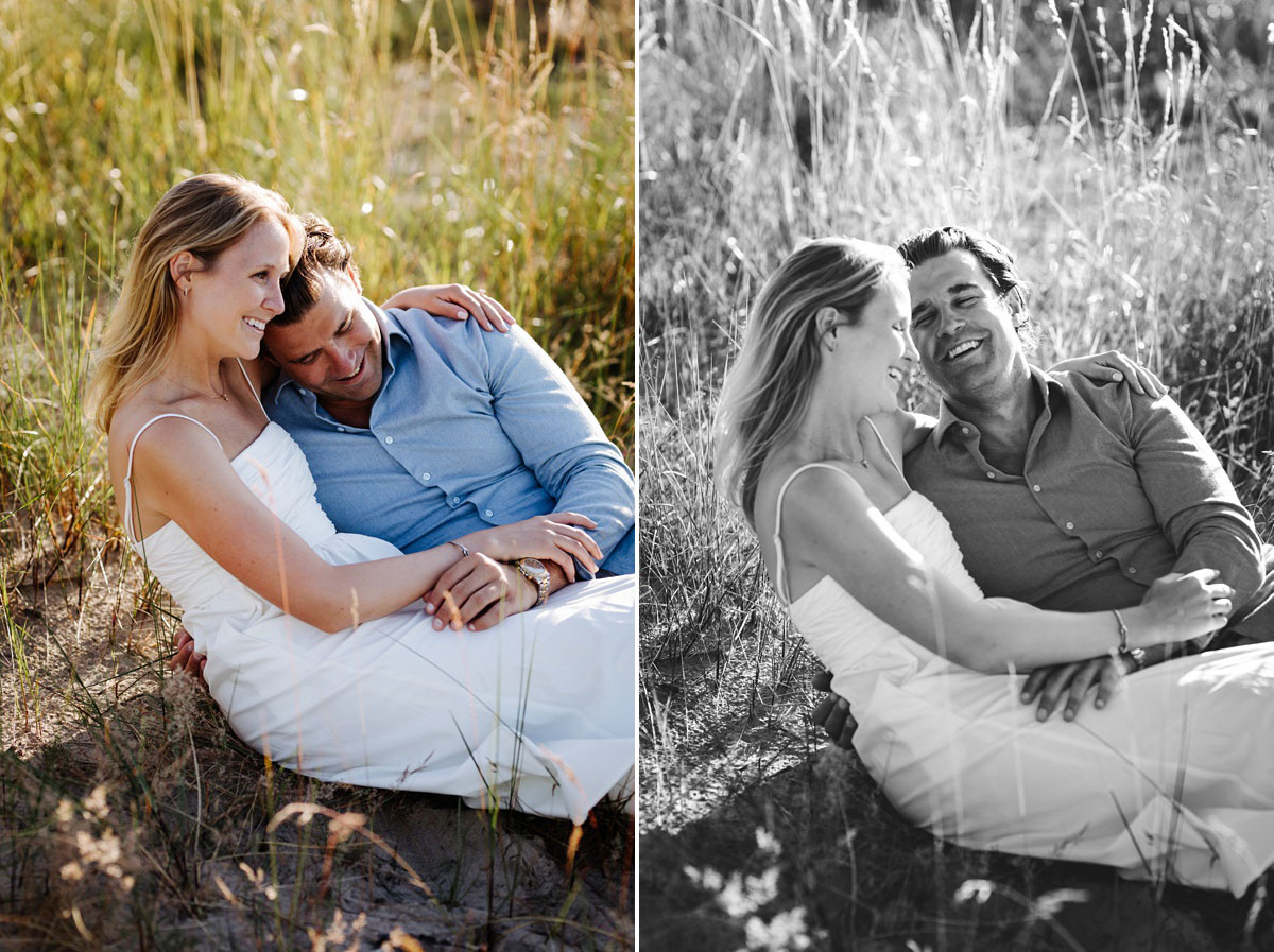 engagement photo session in Helsingør