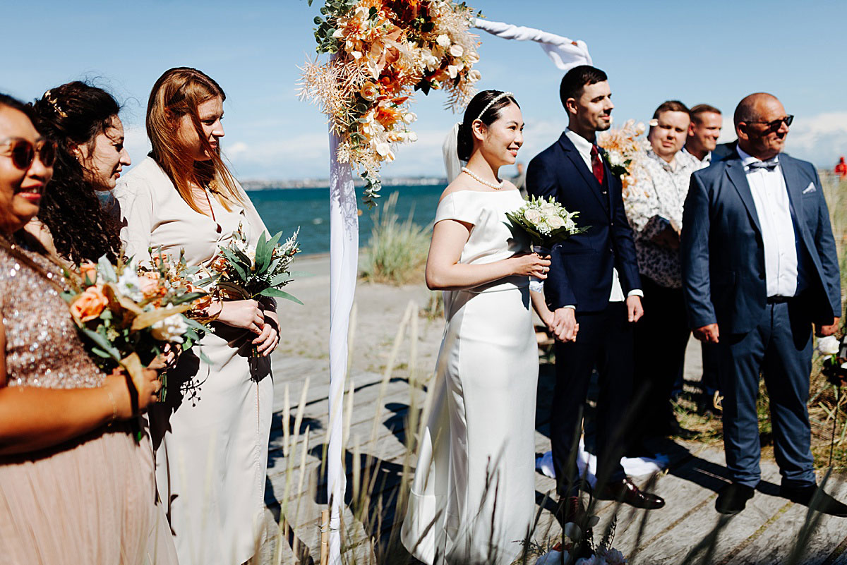 wedding at Marienlyst Strandhotel. Wedding photography by Natalia Cury