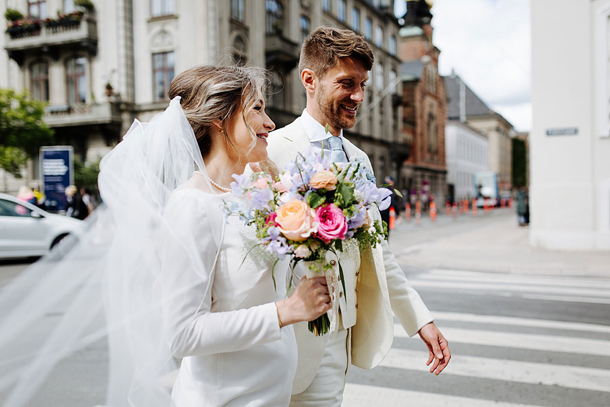 bryllup i Marmorkirken, Natalia Cury bryllupsfotograf i København