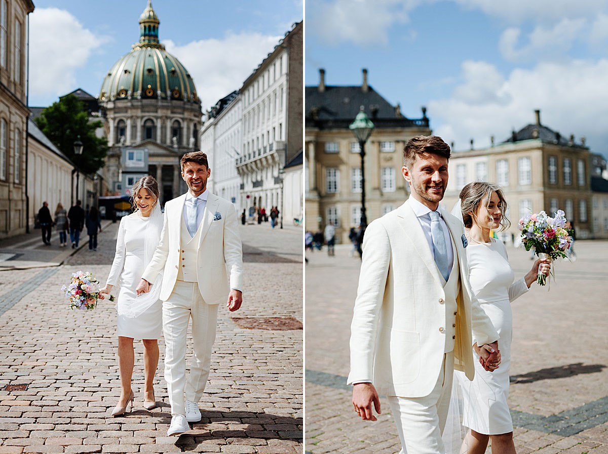 bryllup i Marmorkirken, Natalia Cury bryllupsfotograf i København