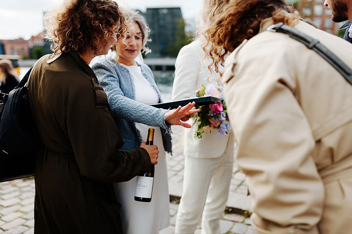 alternative wedding reception in Copenhagen at Rosforth & Rosforth at Knippelsbro