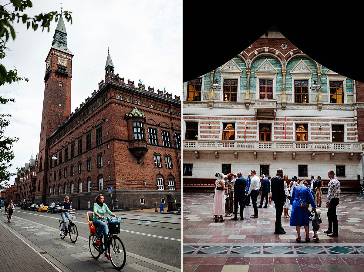 Copenhagen city hall wedding