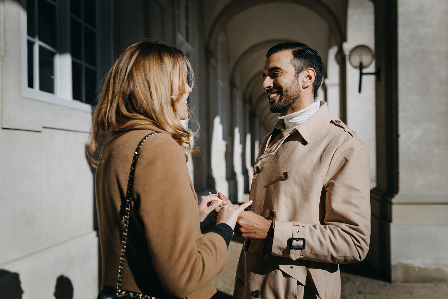 Christiansborg Palace a beautiful proposal location in Copenhagen