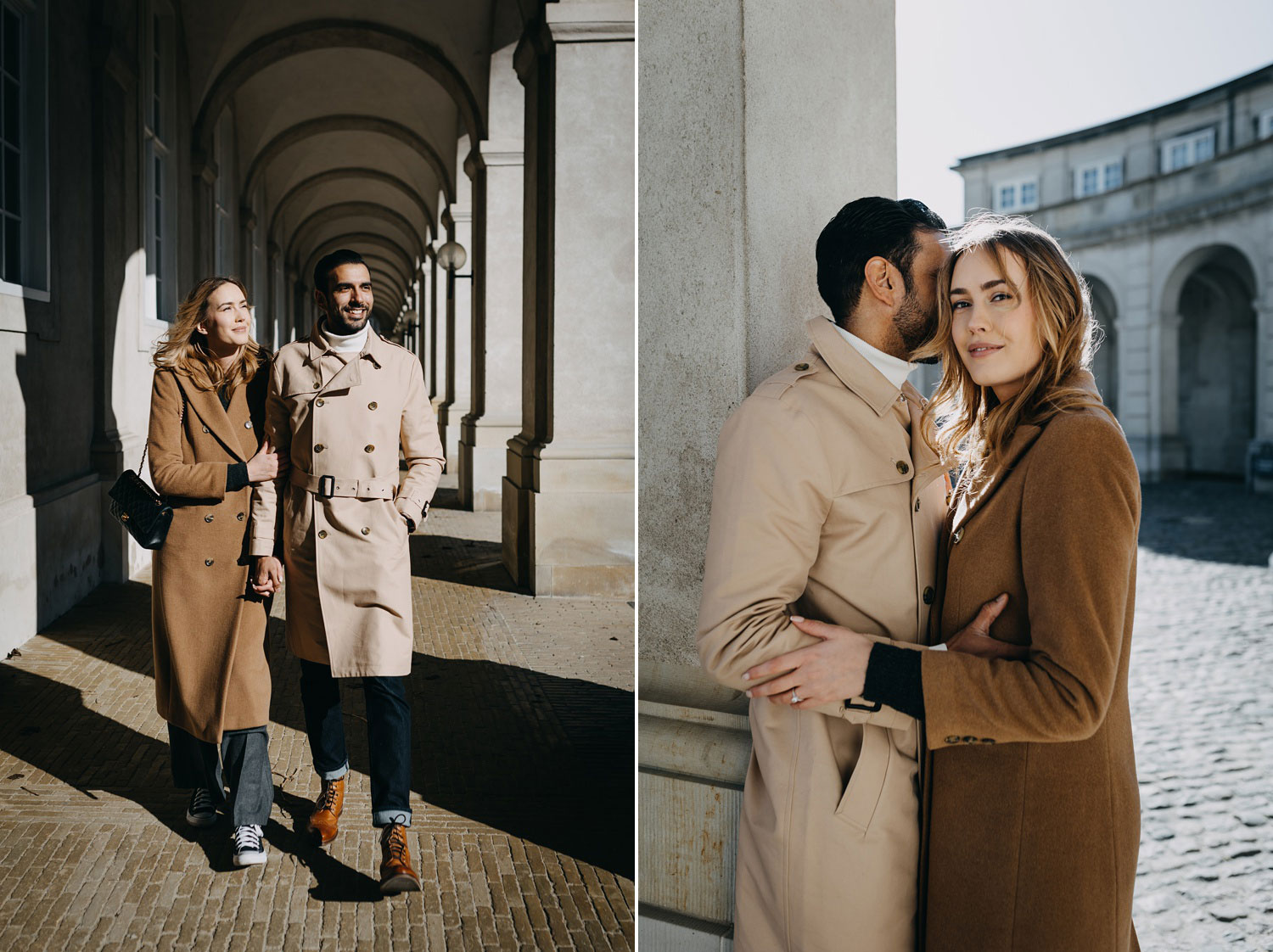 beautiful engagement photos in Copenhagen, by Natalia Cury wedding photographer