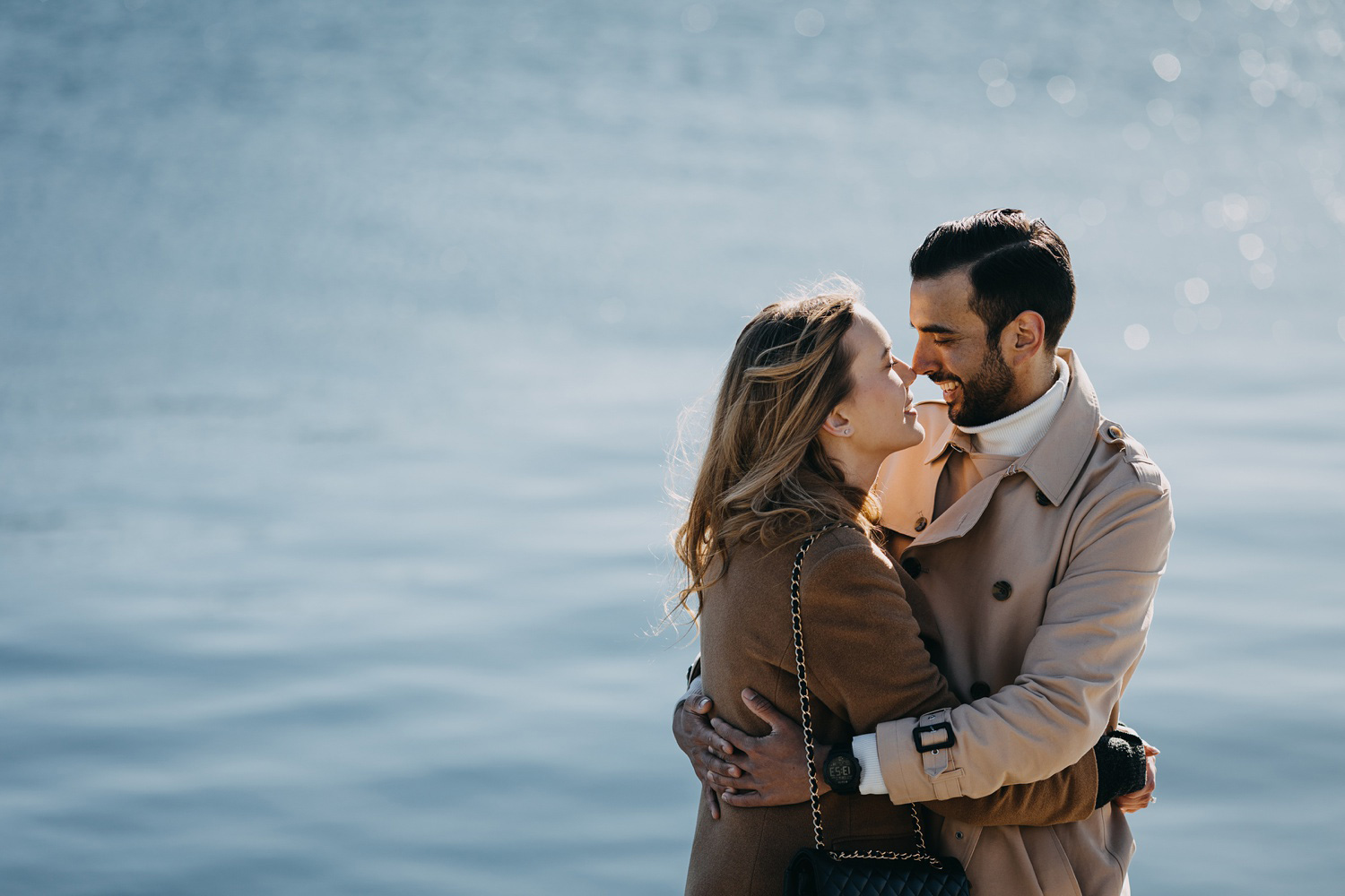 surprise proposal photoshoot in Copenhagen, engagement photos by Natalia Cury